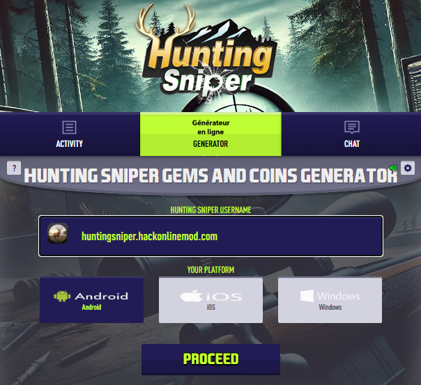 Hunting Sniper Trucos