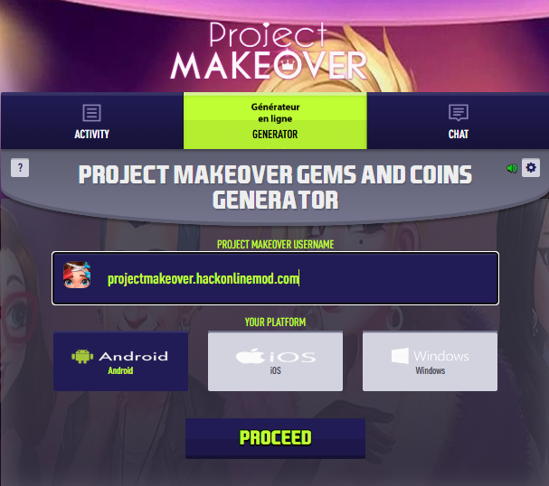 Project Makeover Trucos