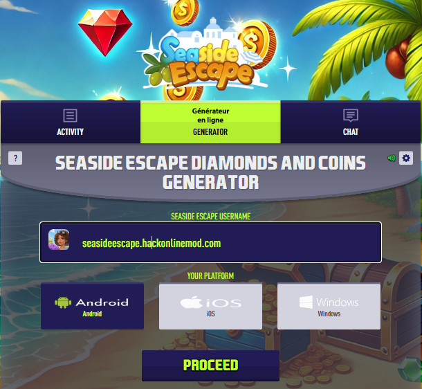 Seaside Escape Trucos