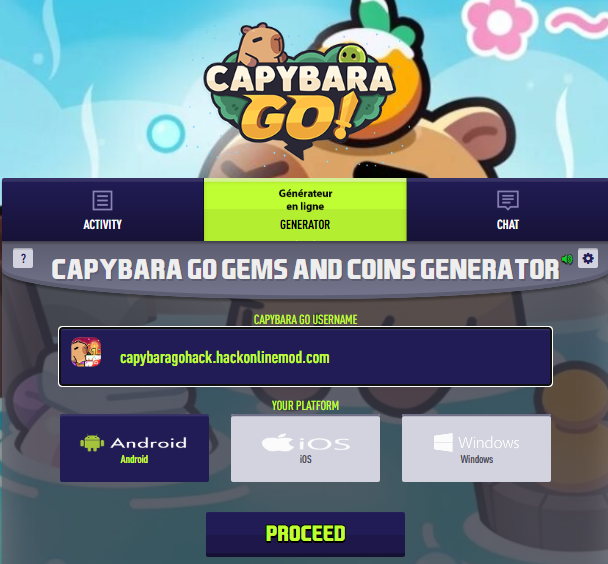 Capybara Go Trucos