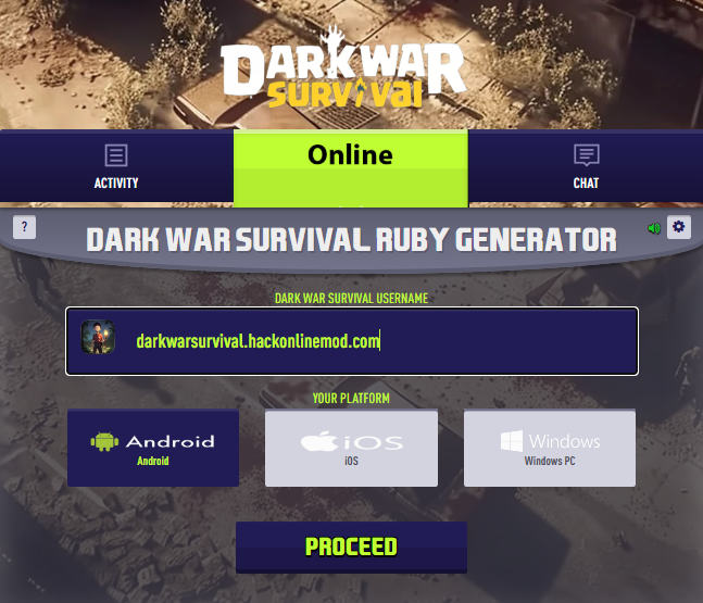 Dark War Survival trucos